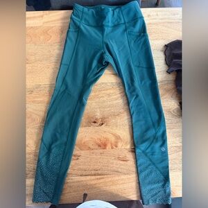 Lululemon Teal Leggings